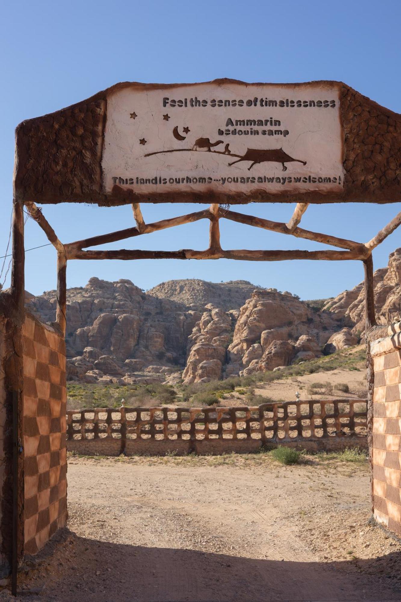 Отель Ammarin Bedouin Camp Вади Муса Экстерьер фото